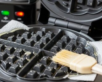 Waffle makinenizi ısıtın ve için